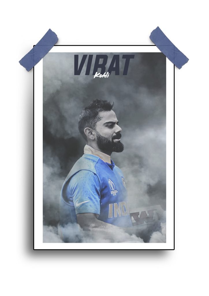 Virat Kohli Wall Poster