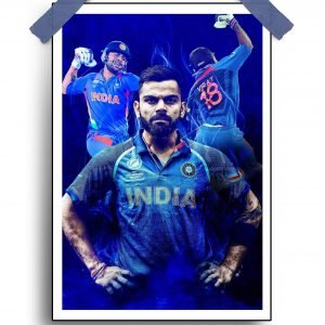Virat Kohli Indian Cricket Poster