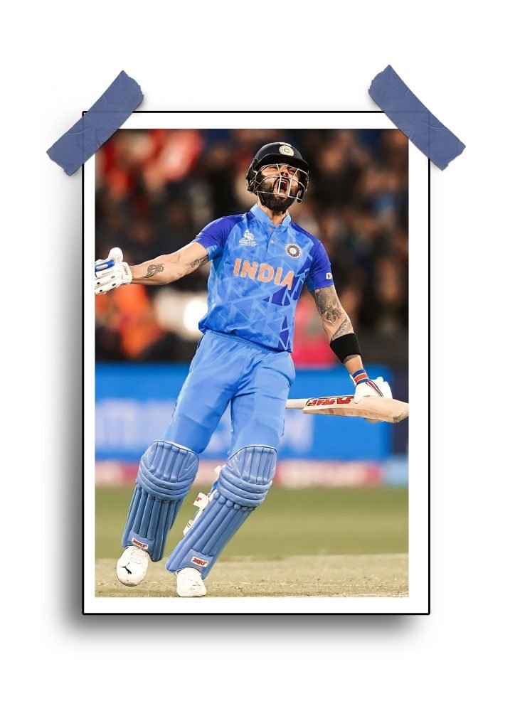 Virat Kohli Posters for Room: Cricket Wall Art