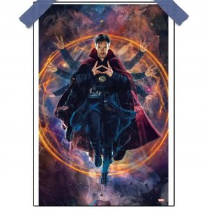 Superhero Poster – Marvel & DC Heroes – 12″x18″ Glossy/Matte Finish