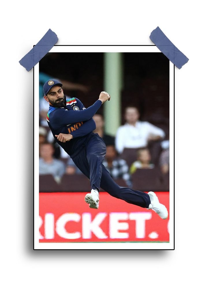 Virat Kohli Fielding Poster
