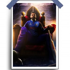 King Like Virat Kohli Poster