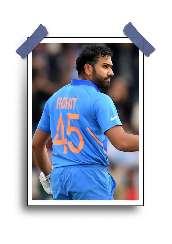 Rohit Sharma 45 Poster