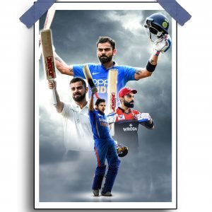 Virat Kohli Celebration Poster