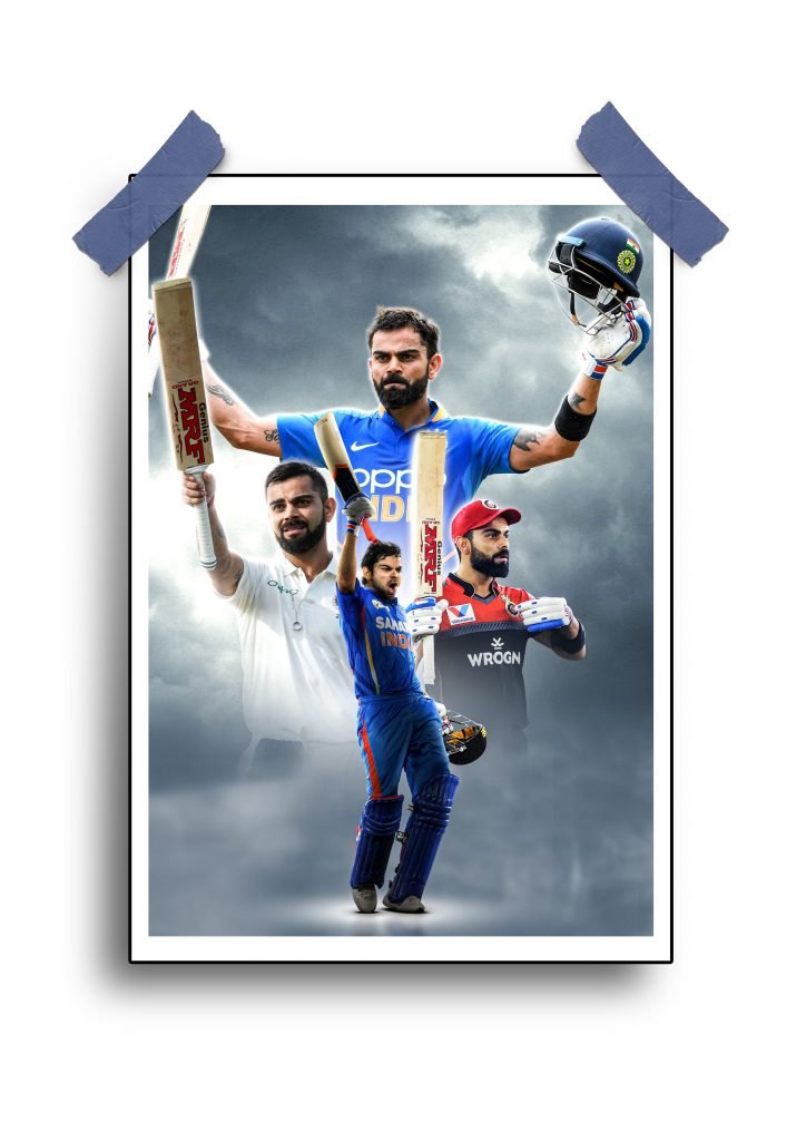 Virat Kohli Poster Buy Online - Celebrate Cricket’s Iconic Legend