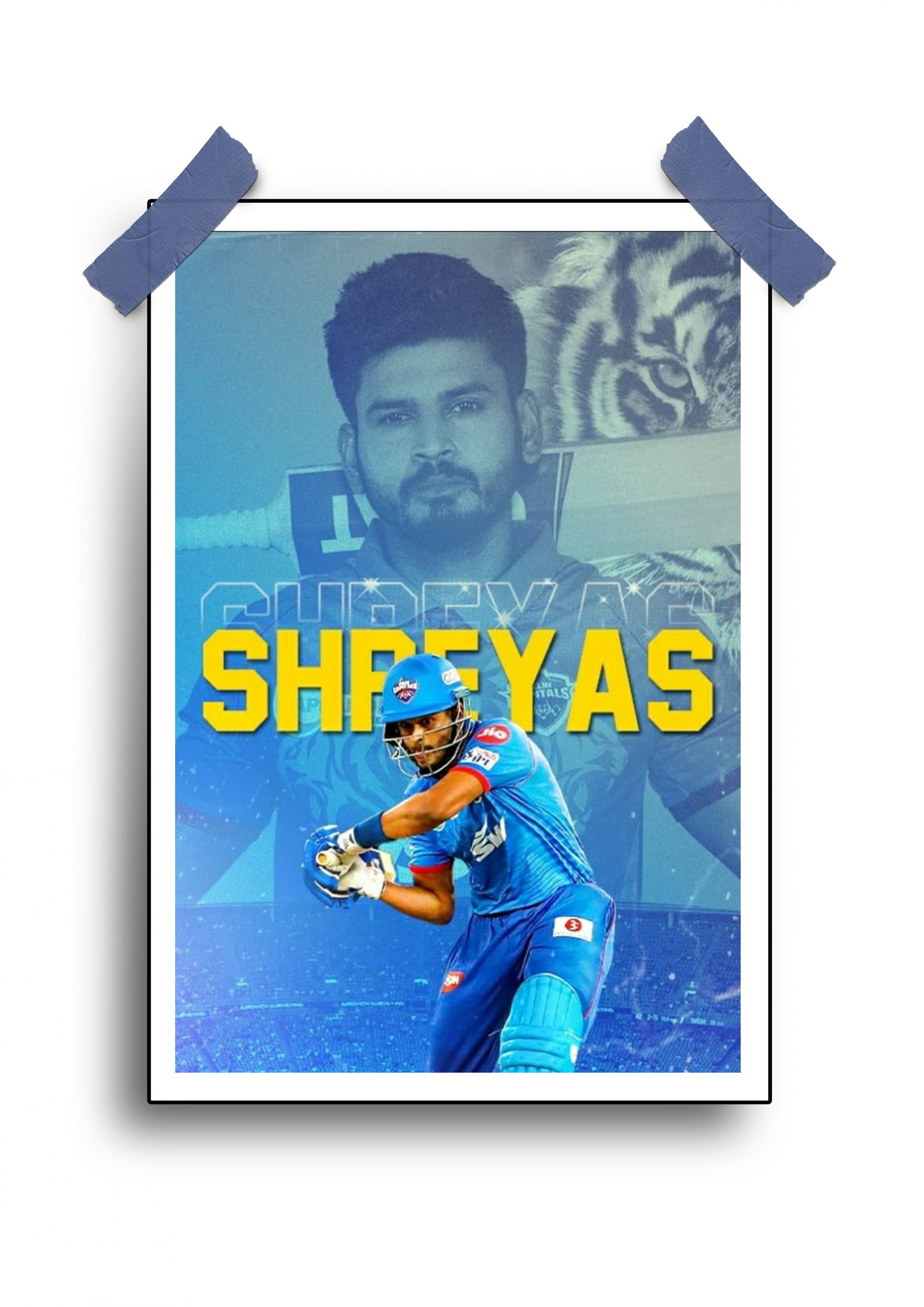 Shreyas Iyer Poster