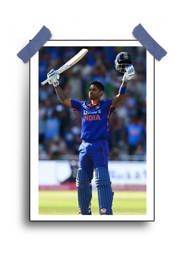 Suryakumar Yadav Century Poster