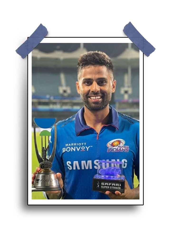 Suryakumar Yadav Trophy Poster