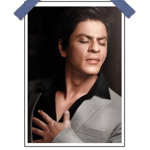 Captivating SRK Candid Poster – Limited Edition Artwork