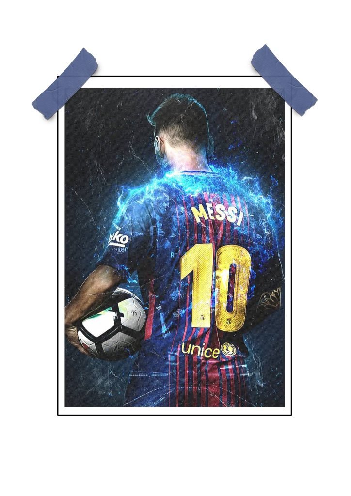Messi Wall Art Poster