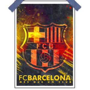 FC Barcelona Poster – Football Club Wall Art