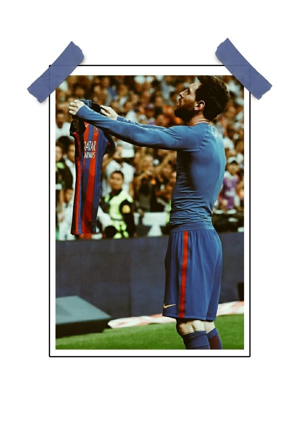 FCB Lionel Messi Poster