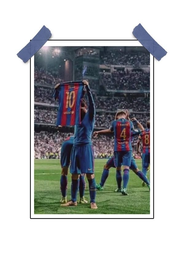 Messi FCB Posters