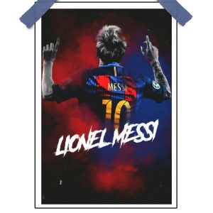 Lionel Messi Art Poster – 12″x18″ Glossy & Matte Finish