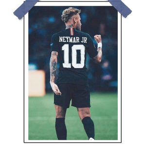 Neymar Jr Poster – 12″x18″ Glossy & Matte Finish