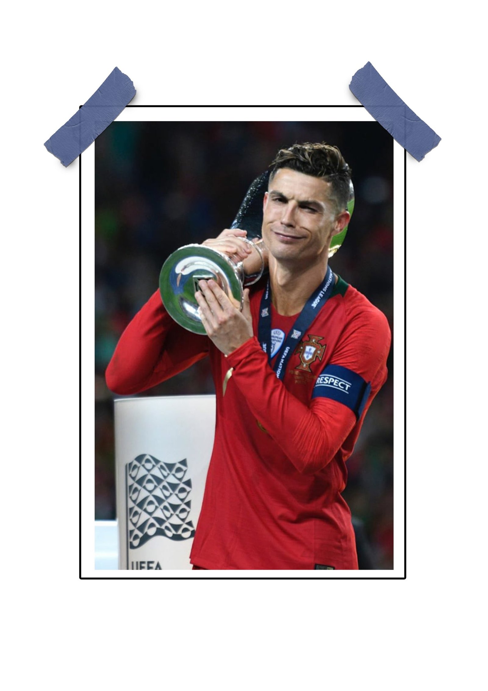 Football Icon - Cristiano Ronaldo póster