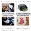 Sublimation Paper A4 120GSM 100 Sheets premium heat‑transfer
