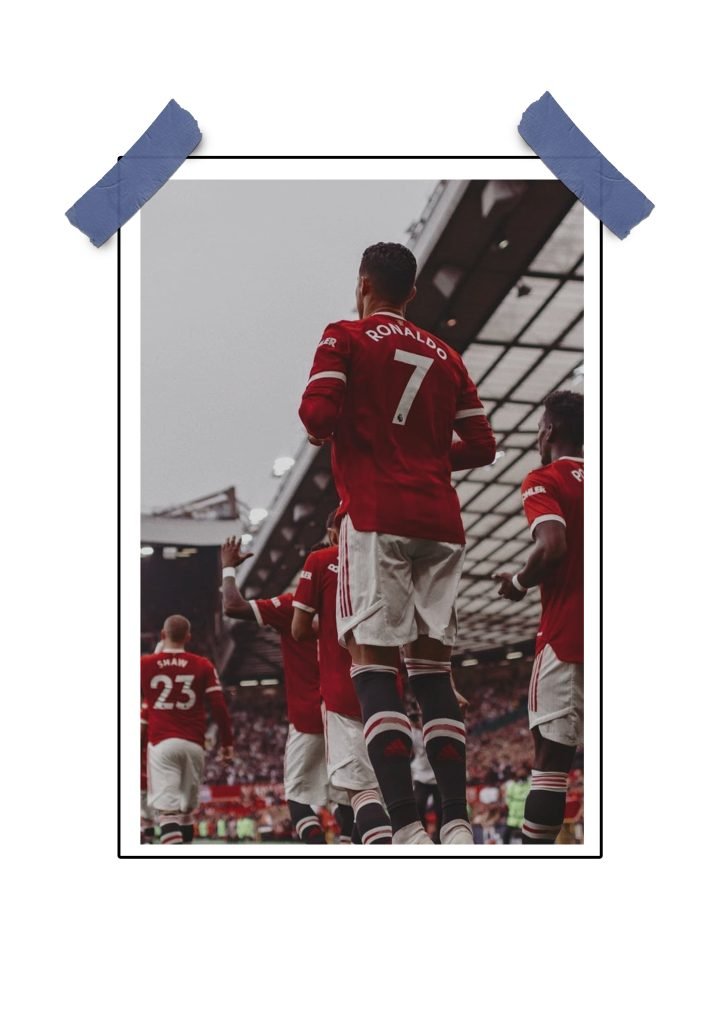 Manchester United Ronaldo Poster