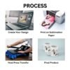 Sublimation Paper A4 120GSM 100 Sheets premium heat‑transfer
