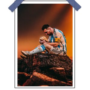 Messi Soccer Poster – A Tribute to the Football Maestro