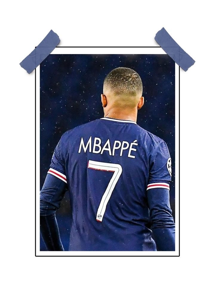 Mbappé 7 Poster