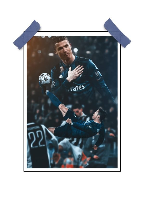 Ronaldo Football Poster