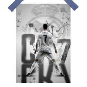 CR7 Ronaldo Poster – Football Excellence in 12″x18″