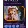 High Glossy Inkjet Photo Paper A4 180 GSM 20 Sheets by PrintItNice