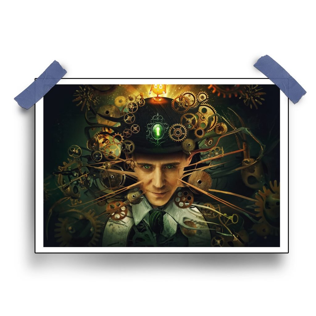 Loki Avengers Poster - Marvel Loki Wall Art for Fans