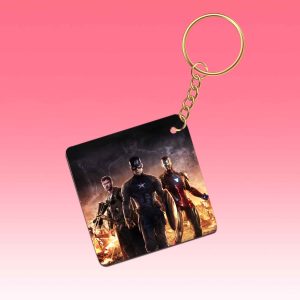 Marvel & DC keychain
