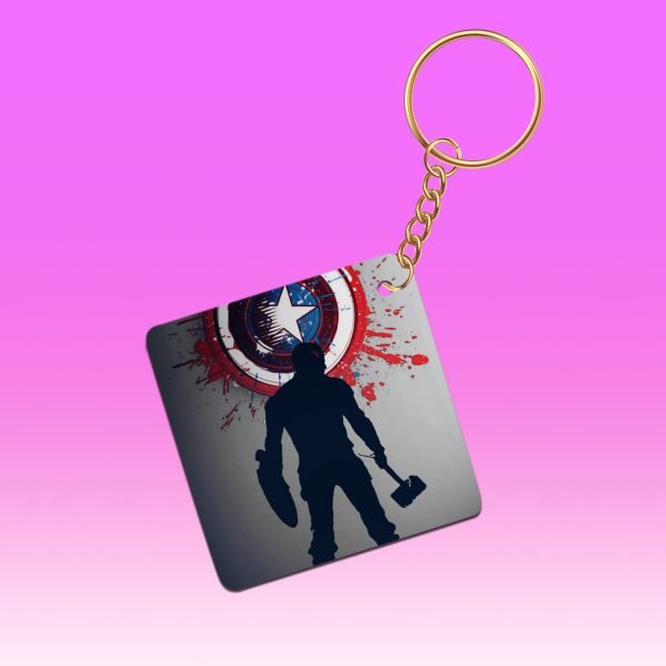 Marvel & DC keychain