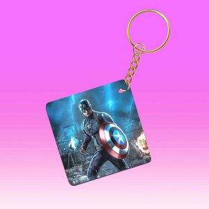Marvel & DC keychain