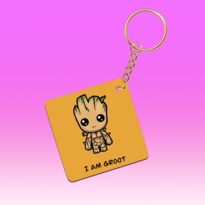 Marvel & DC keychain