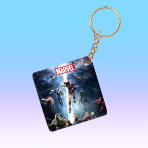 Marvel & DC keychain
