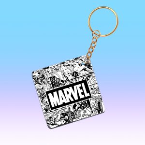 Marvel & DC keychain