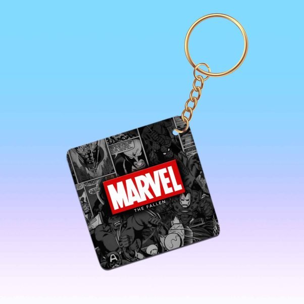 Marvel & DC keychain