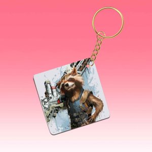 Marvel & DC keychain