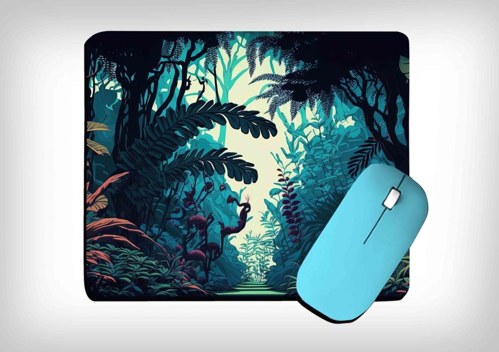 Green Mouse Pad