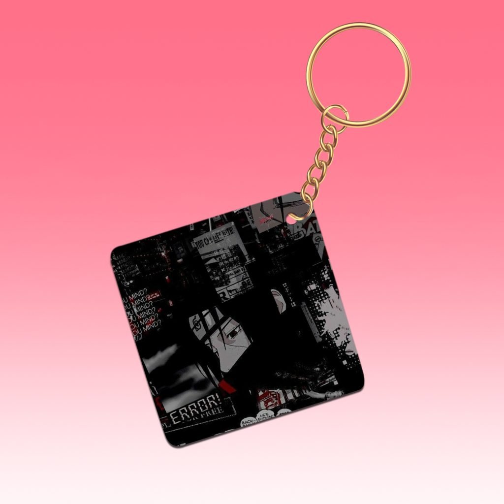 Anime Key Chain Collection, Customizable Keychains for Anime Fans