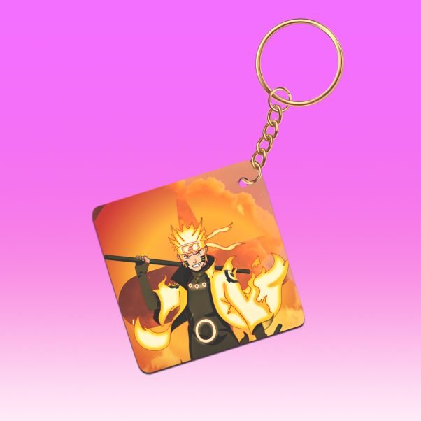 Naruto Keychain Set with Custom Design