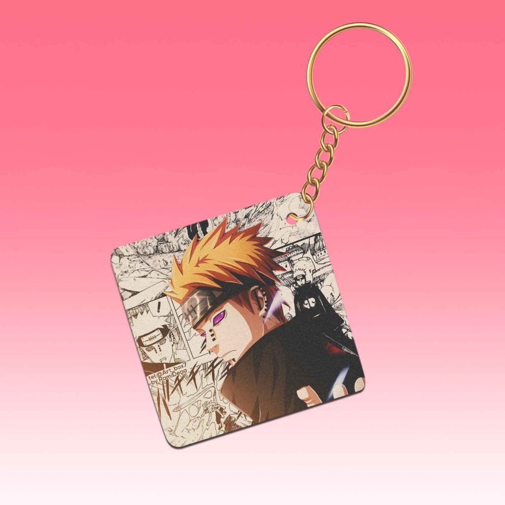 Trendy Cartoon Key Ring - Personalized and Durable