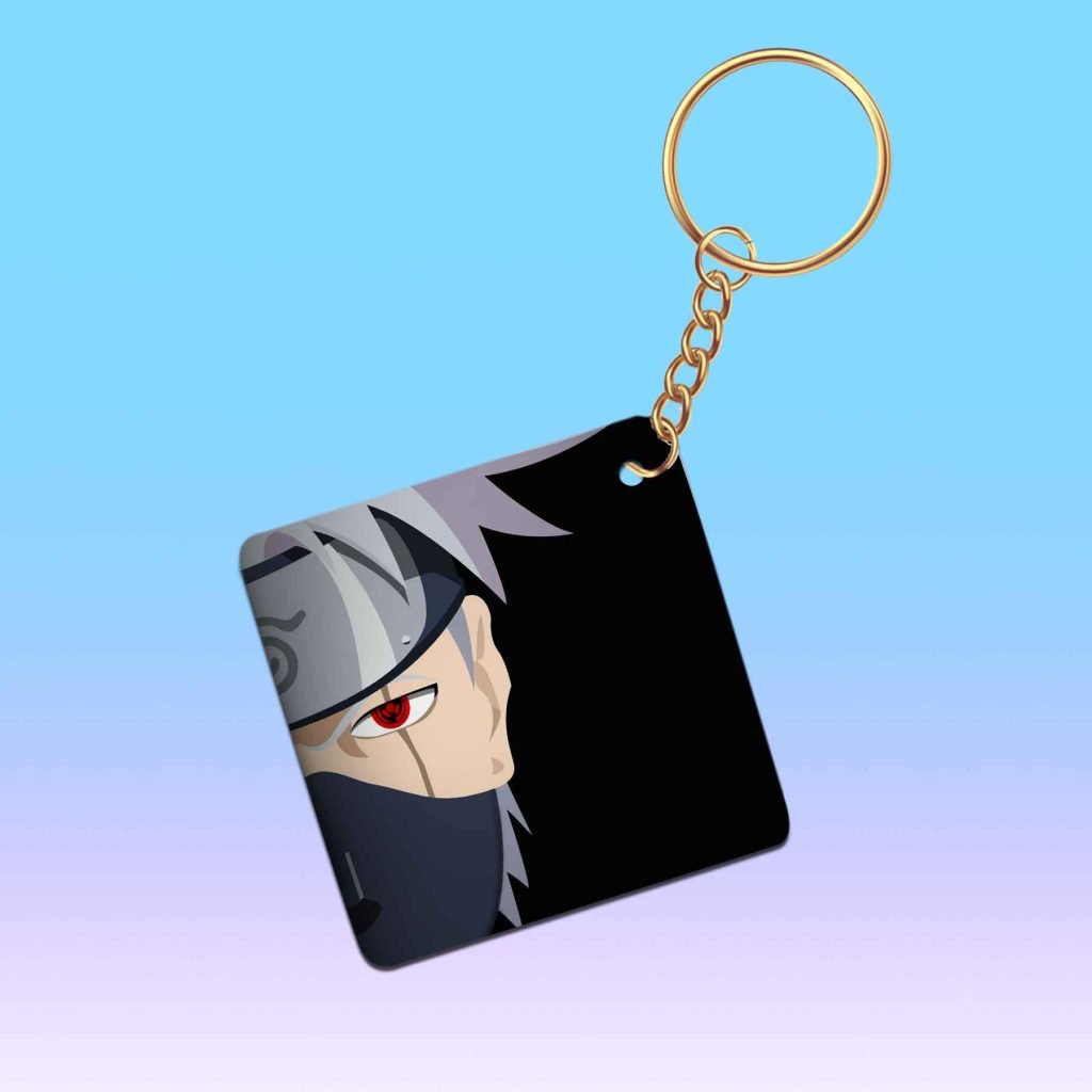 Naruto Itachi Keychain with Sharingan Design