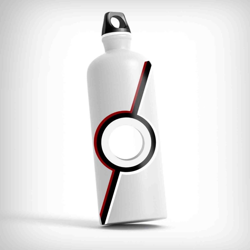 Pokémon Bottle featuring Pikachu and other popular Pokémon characters