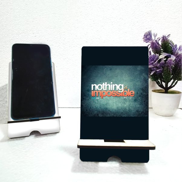 Motivational Quotes Mobile Stand - Stylish Design for Inspiration