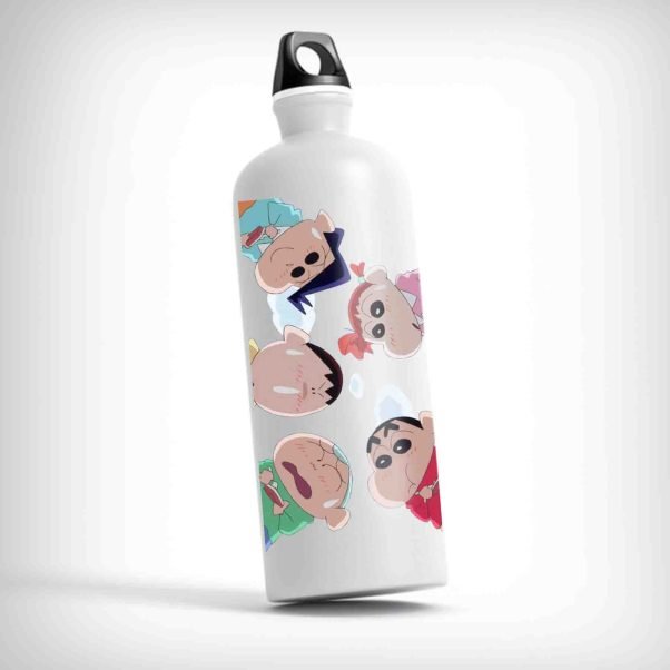 Shinchan bottle for kids, featuring the playful character Shinchan