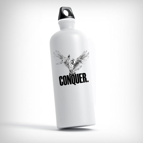 Water Bottles with Motivational Quotes