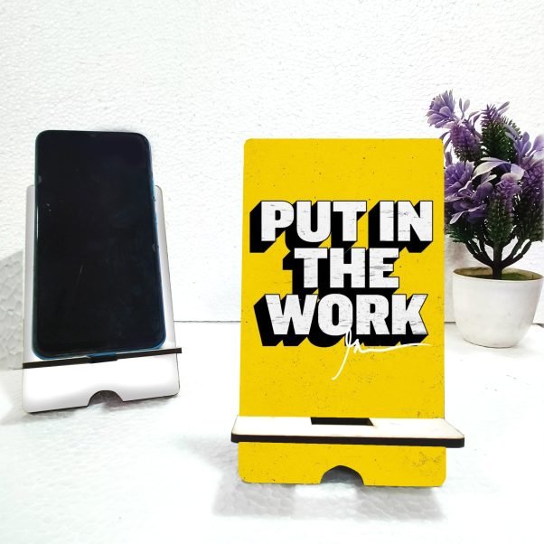 Motivational Quotes Mobile Stand - Stylish Design for Inspiration