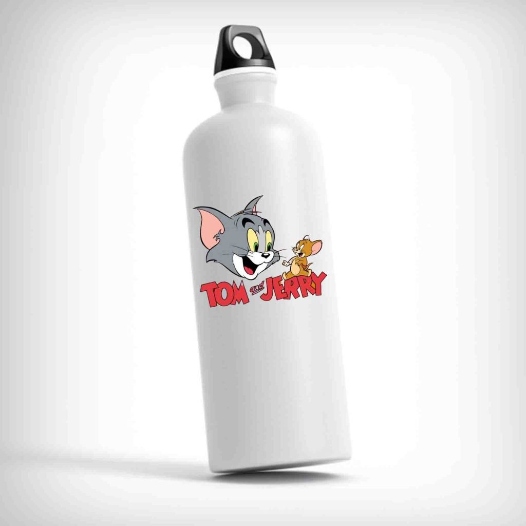 custom printed water bottles with logo and personalized design