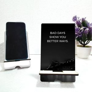 Motivational Quotes Mobile Stand - Stylish Design for Inspiration