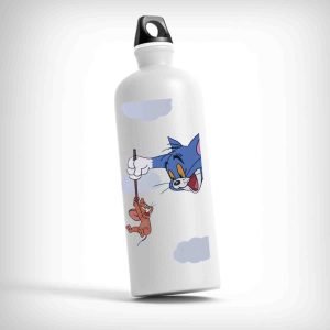 Tom and Jerry Water Bottle featuring Tom and Jerry characters